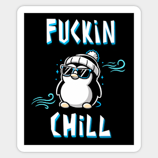 Cool Penguin | Chill Penguin | Summer Vibes Sticker